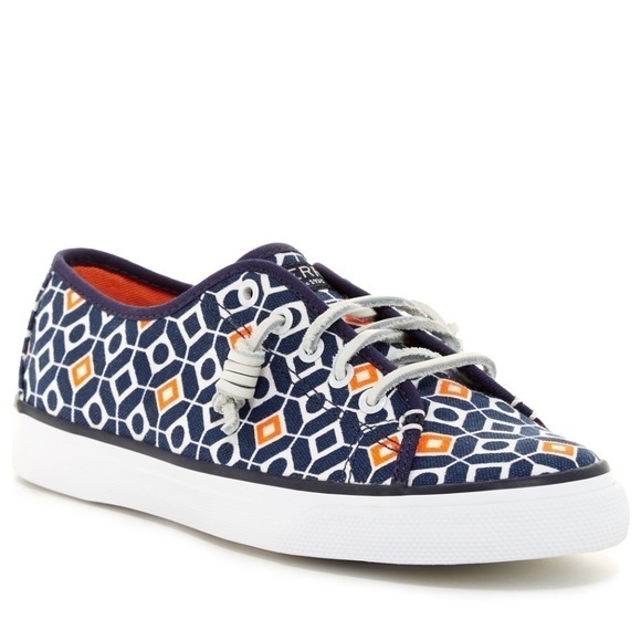 Sperry‎ Top-Sider Seacoast Geo Print Sneaker - Picture 1 of 6